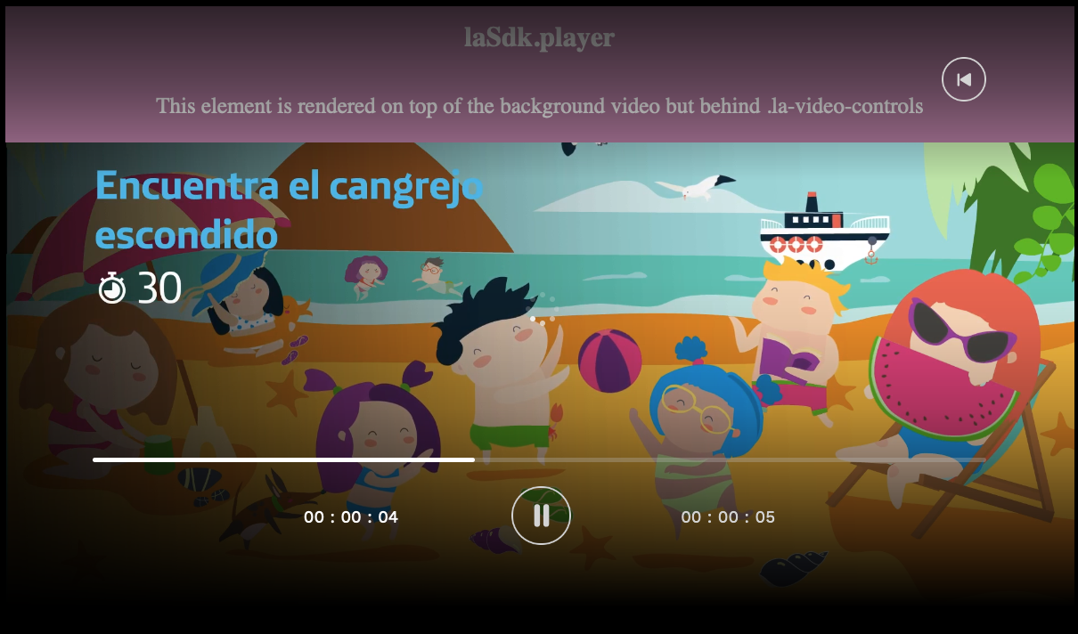 Player React Example