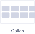 Pantalla tipo calles Pantalla tipo calles