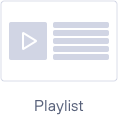 Pantalla tipo playlist Pantalla tipo playlist