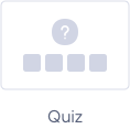 Pantalla tipo quiz Pantalla tipo quiz